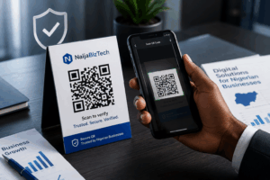 Safe QR code service for Nigerian businesses